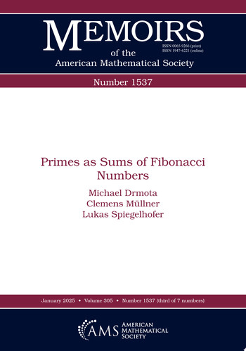 Primes as Sums of Fibonacci Numbers