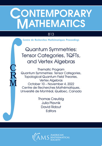 Quantum Symmetries Tensor Categories, TQFTs, and Vertex Algebras
