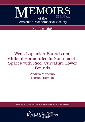 Weak Laplacian Bounds and Minimal Boundaries in Non-smooth Spaces with Ricci Curvature Lower Bounds