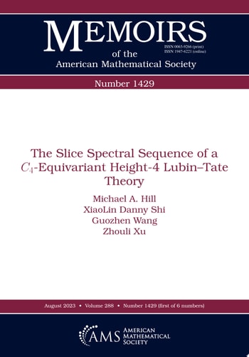 The Slice Spectral Sequence of a $C_4$-Equivariant Height-4 Lubin–Tate Theory