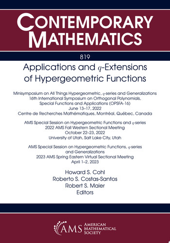 Applications and $q$-Extensions of Hypergeometric Functions