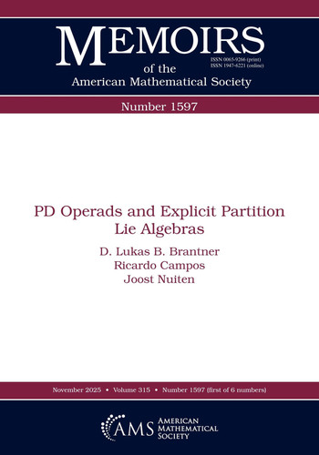 PD Operads and Explicit Partition Lie Algebras