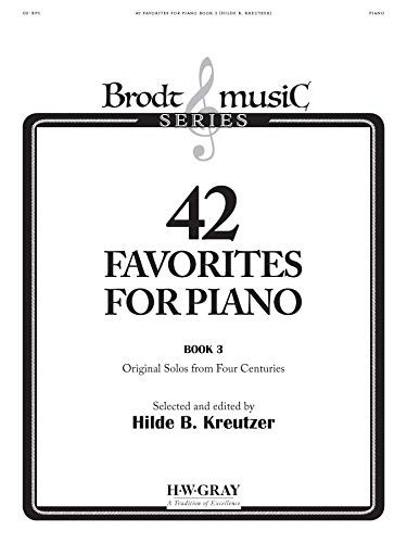 42 Favorites for Piano, Bk 3