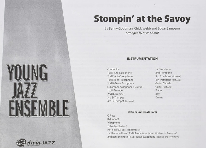 Stompin' at the Savoy Conductor Score