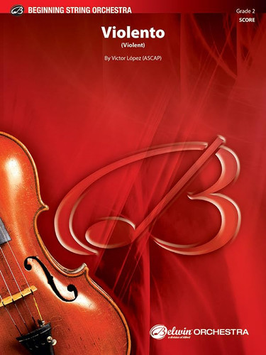 Violento (Violent), Conductor Score