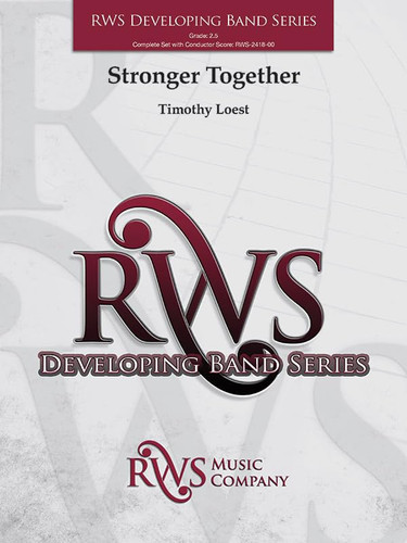 Stronger Together Conductor Score & Parts