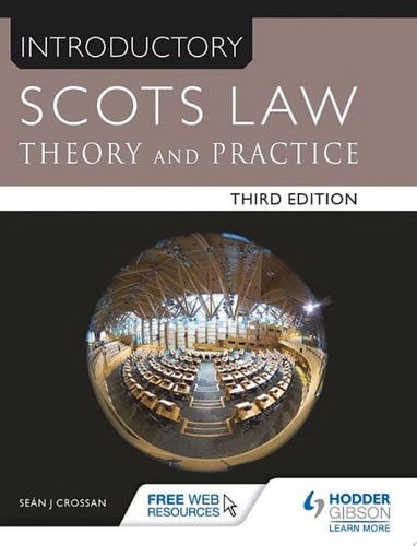 Introductory Scots Law Third Edition