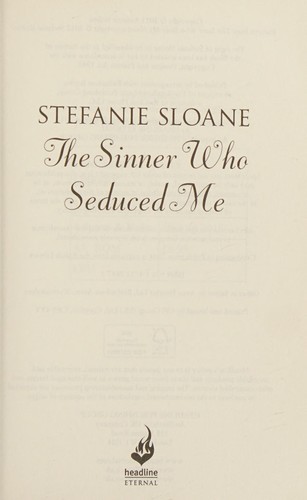 The Sinner Who Seduced Me