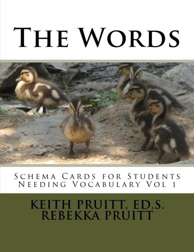 The Words Schema Cards for Students Needing Words