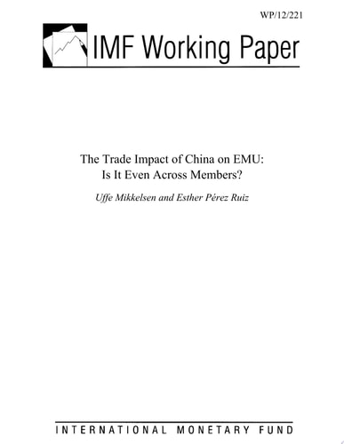 The Trade Impact of China on EMU Is It Even Across Members?