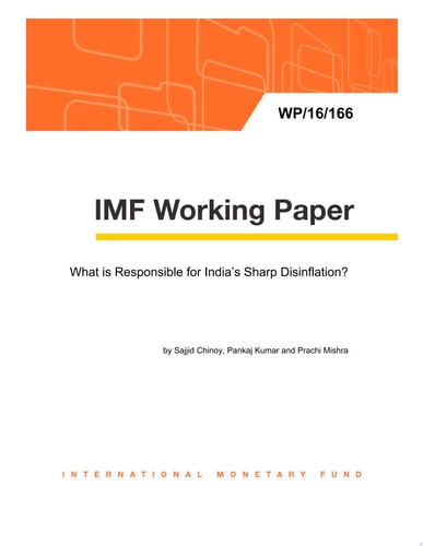 What is Responsible for India’s Sharp Disinflation?