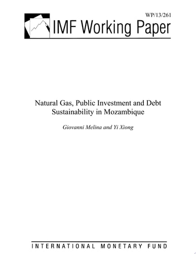 Natural Gas, Public Investment and Debt Sustainability in Mozambique