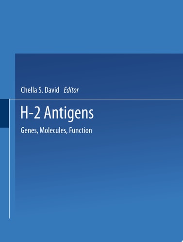 H-2 Antigens Genes, Molecules, Function