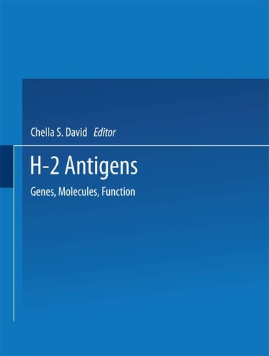 H-2 Antigens Genes, Molecules, Function