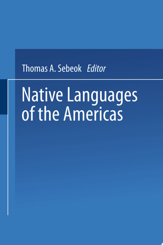 Native Languages of the Americas Volume 1
