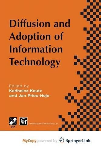 Diffusion and Adoption of Information Technology