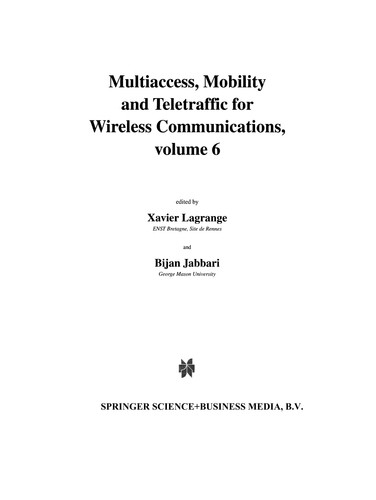 Multiaccess, Mobility and Teletraffic for Wireless Communications, volume 6