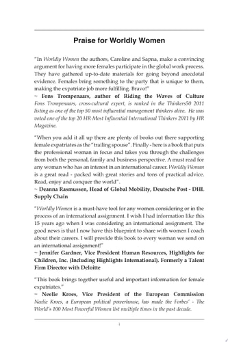 Worldly Women - the New Leadership Profile How to Expatriate with Excellence
