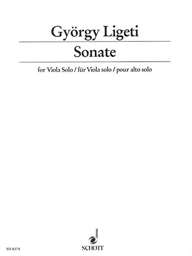 Sonata (1991-1994) For Solo Viola