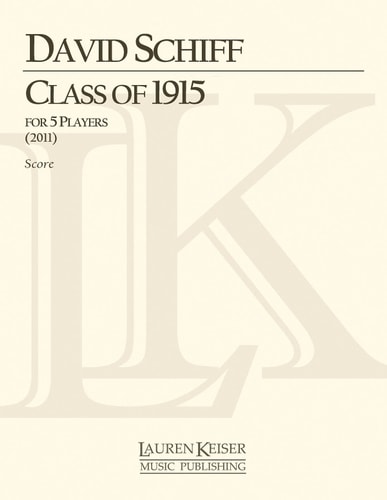 Class Of 1915 Score and Parts