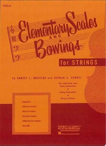 Elementary Scales and Bowings - Viola (Music Instruction) (First Position)