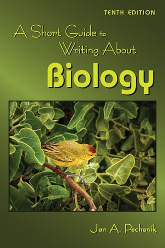 A Short Guide to Writing About Biology