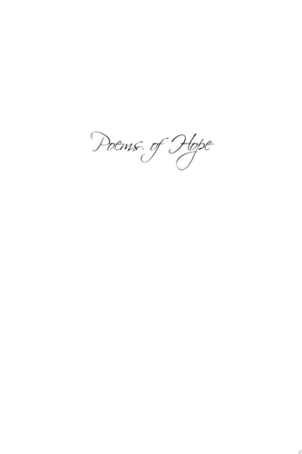 Poems of Hope Songs of Joy