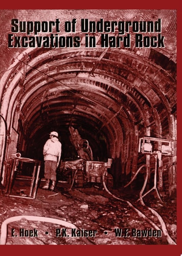 Support of Underground Excavations in Hard Rock