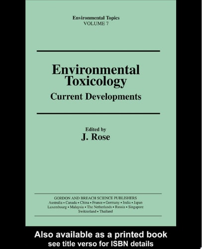 Environmental Toxicology