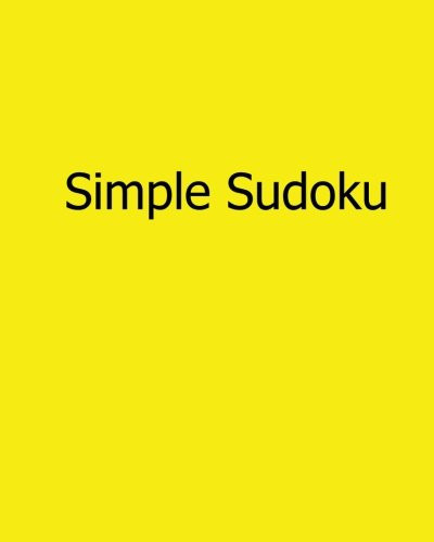 Simple Sudoku Fun, Large Print Sudoku Puzzles