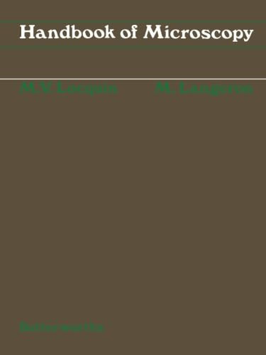 Handbook of Microscopy