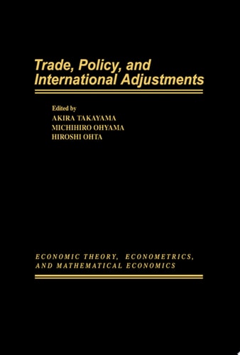 Trade, Policy, and International Adjustments