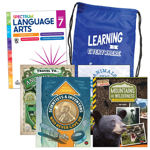 Spectrum Language and Literacy Backpack, Grade 7