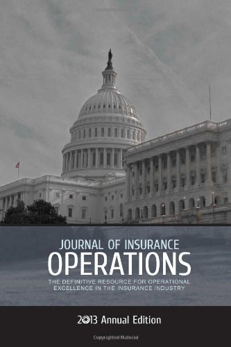 Journal of Insurance Operations: 2013 Annual Edition