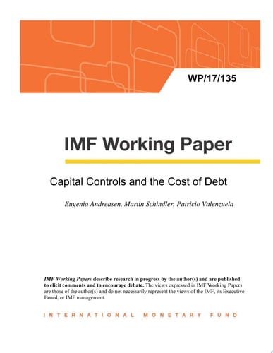 Capital Controls and the Cost of Debt