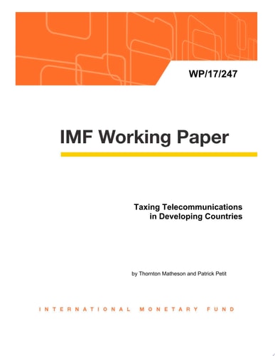 Taxing Telecommunications in Developing Countries