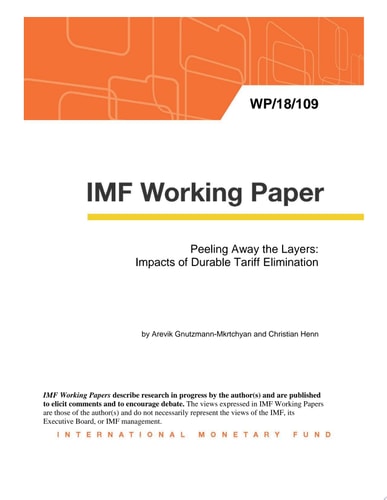Peeling Away the Layers: Impacts of Durable Tariff Elimination