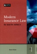Modern Insurance Law in South Africa