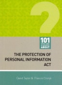 101 Questions and Answers about The Protection of Personal Information Act