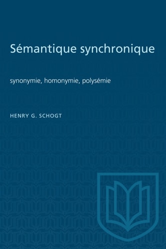 Sémantique synchronique