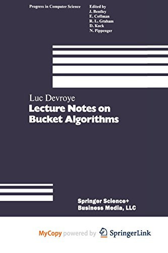 Lecture Notes on Bucket Algorithms