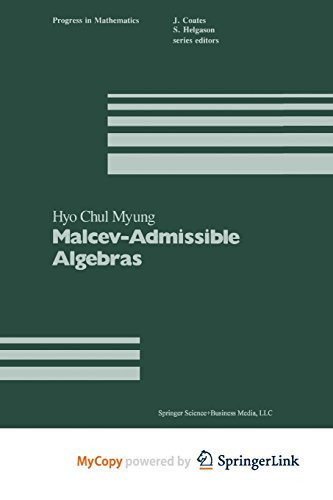 Malcev-Admissible Algebras