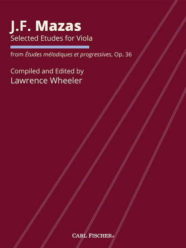 BF124 - Selected Etudes for Viola from Etudes Melodiques et Progressives Op. 36