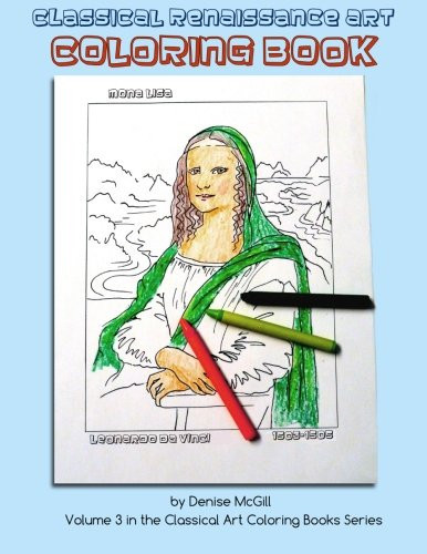 Classical Renaissance Art Coloring Book Resource for Teaching Art History