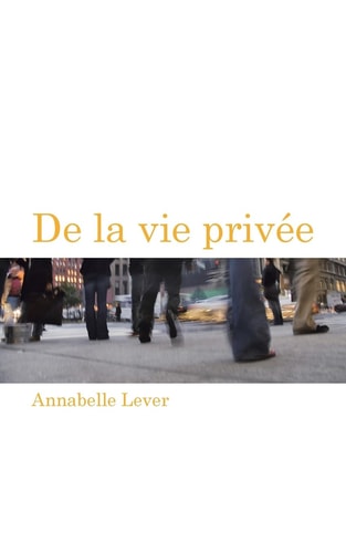 De la vie privée