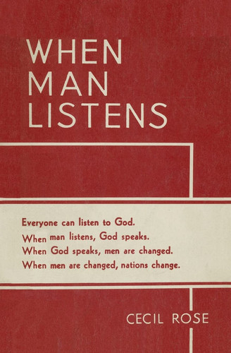 When Man Listens: Original Version (Twice Born Books)