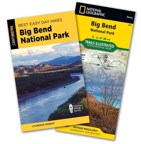 BEST EASY DAY HIKING GUIDE AND TRAIL MAP BUNDLE Big Bend National Park