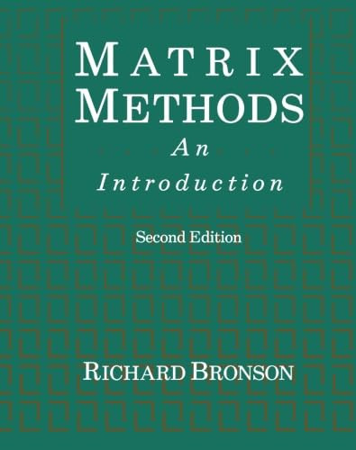 Matrix Methods: Applied Linear Algebra
