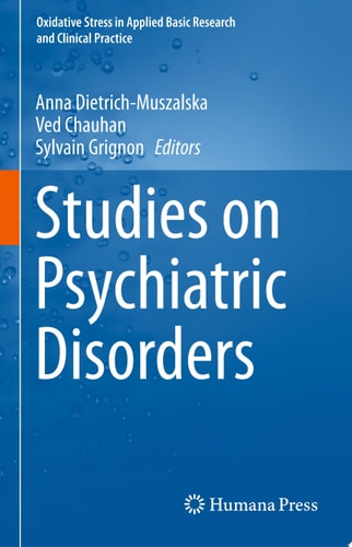 Studies on Psychiatric Disorders