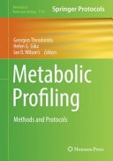 Metabolic Profiling Methods and Protocols